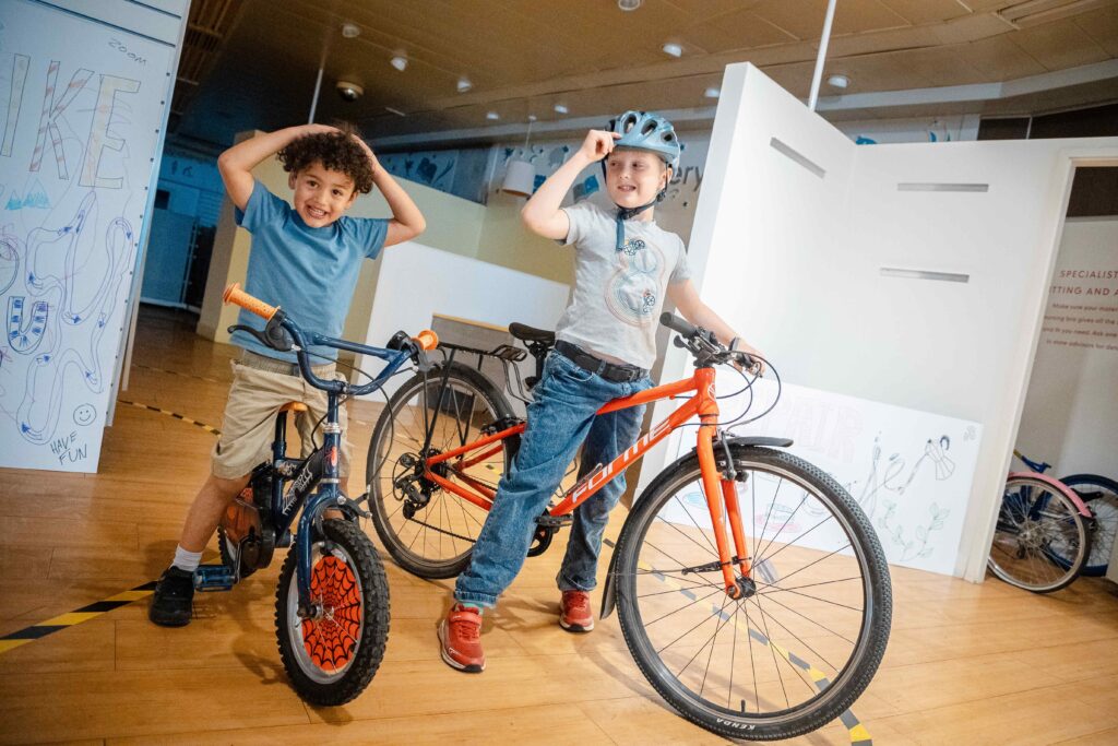 What we do Kids on bikes