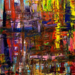 Acrylic, Oil and Spraypaint ar