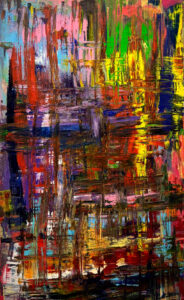 Acrylic, Oil and Spraypaint ar