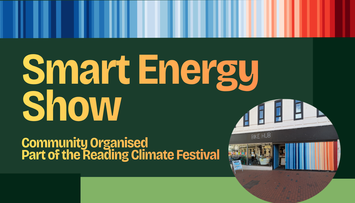 reading energy festival community organised. part of the reading climate festival 2026