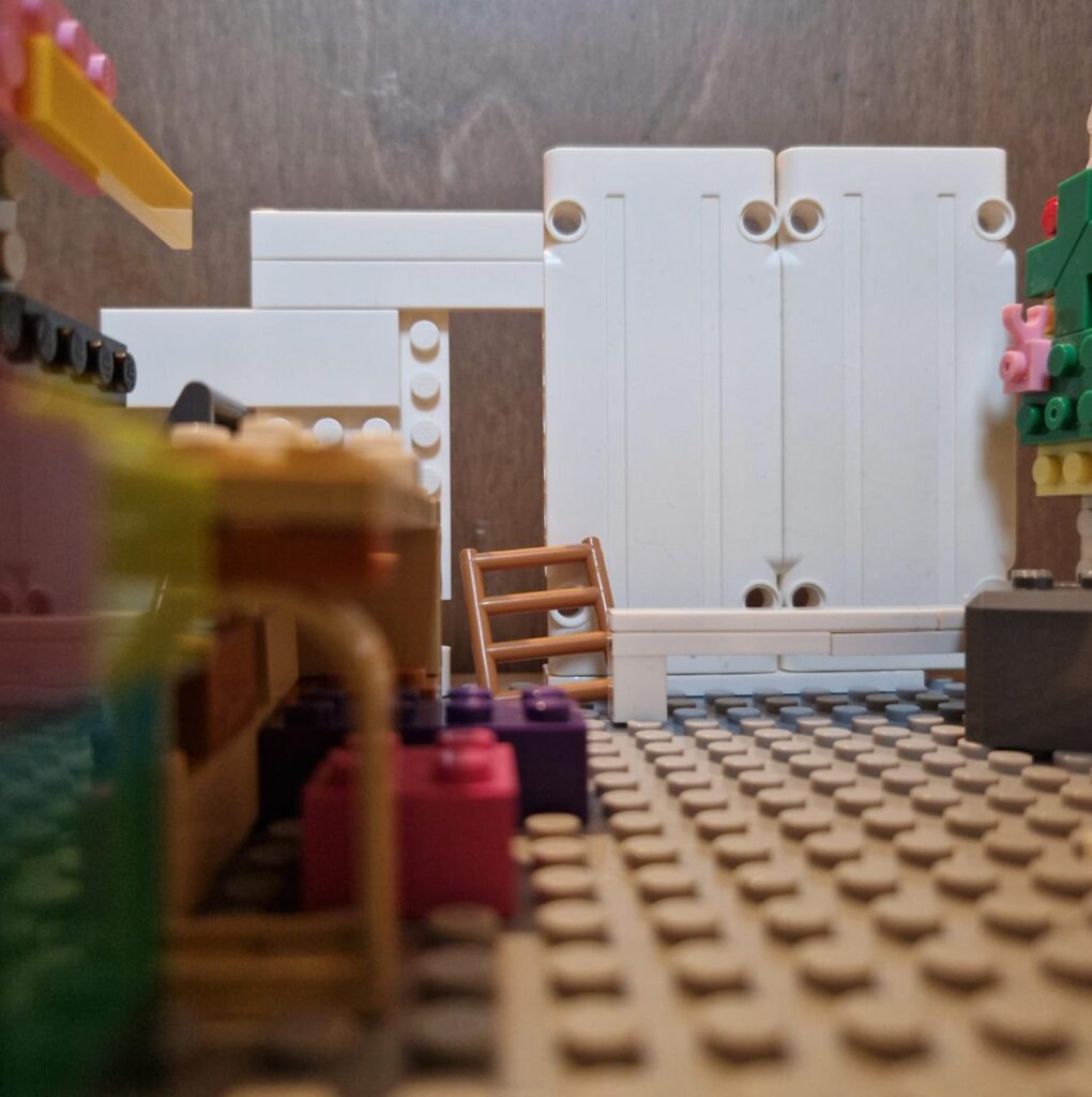 Lego imaging of the space, not to scale or even really accurate ;)